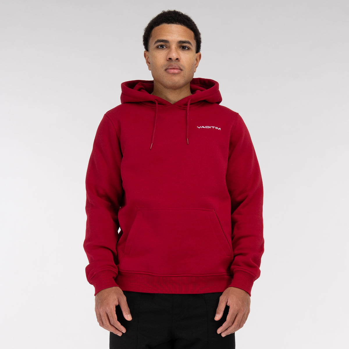 Burgundy Classic Hoodie Vaditim