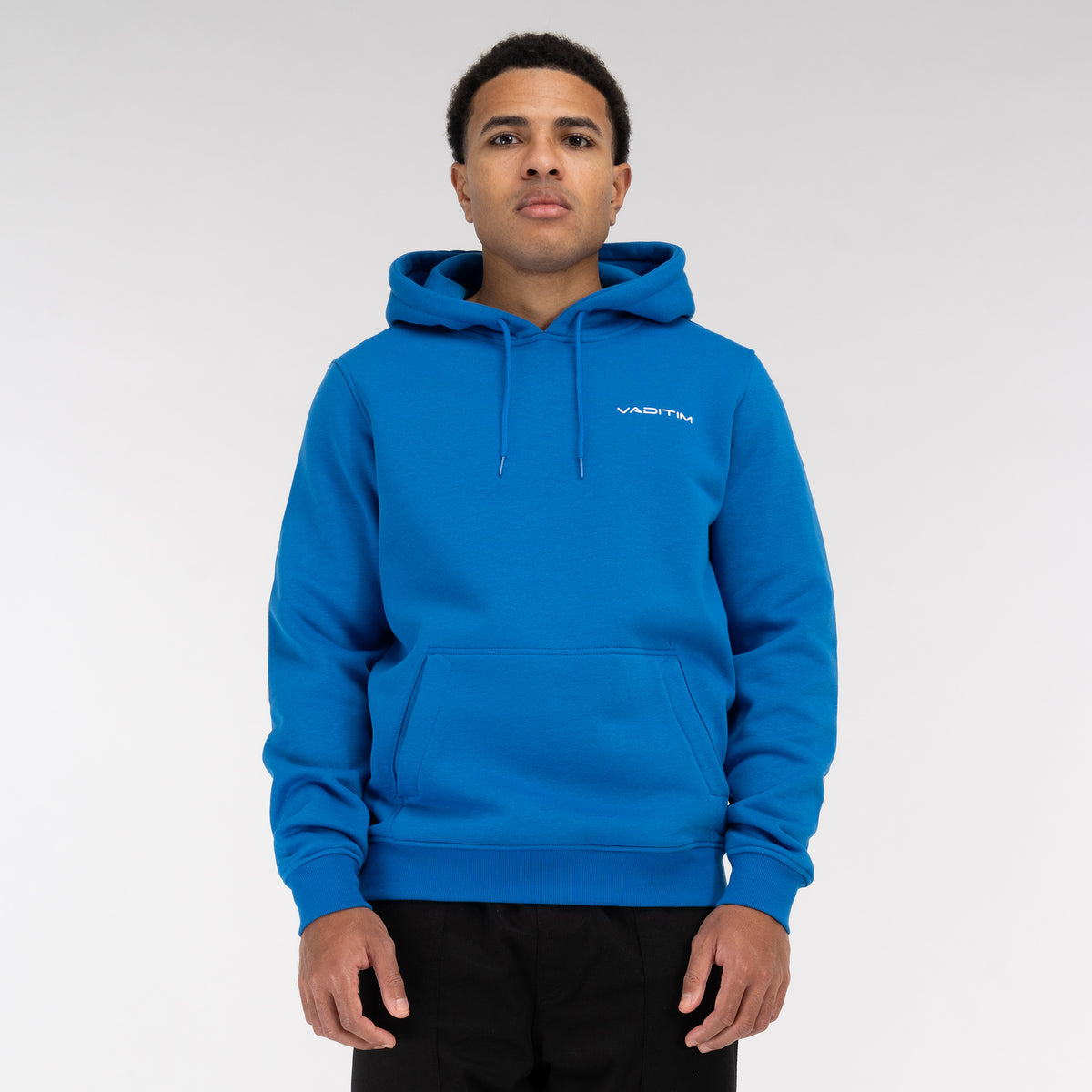 Cobalt Blue Classic Hoodie Vaditim