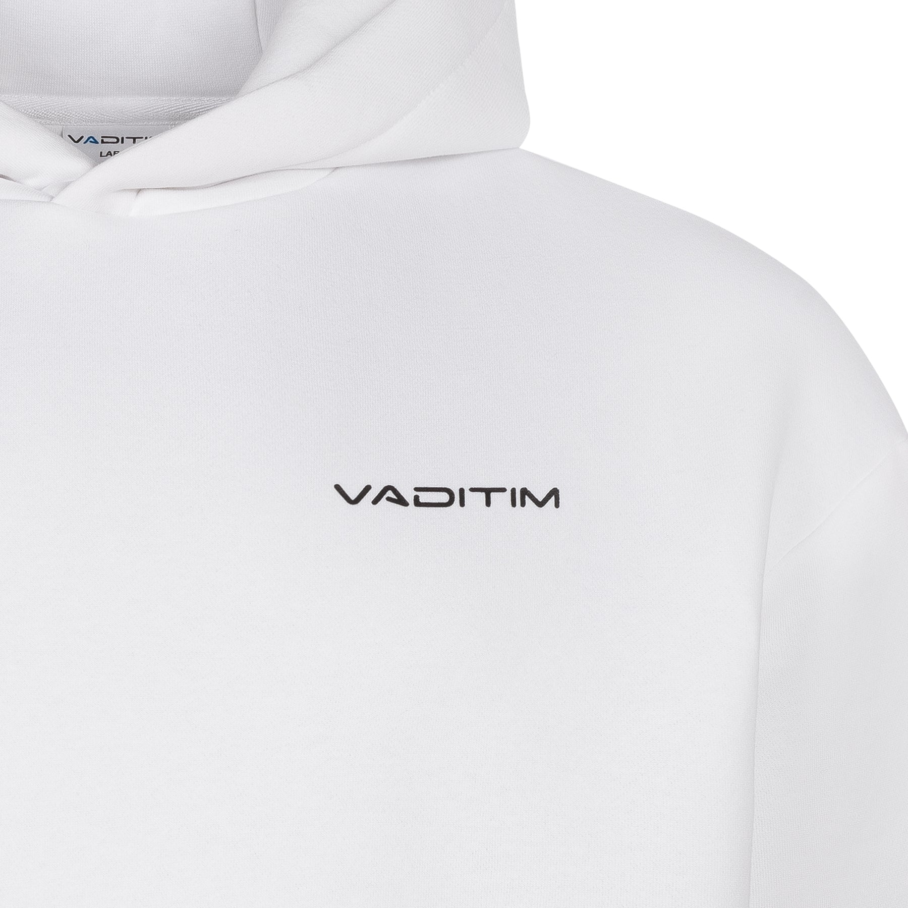 White Oversized Hoodie  Vaditim   