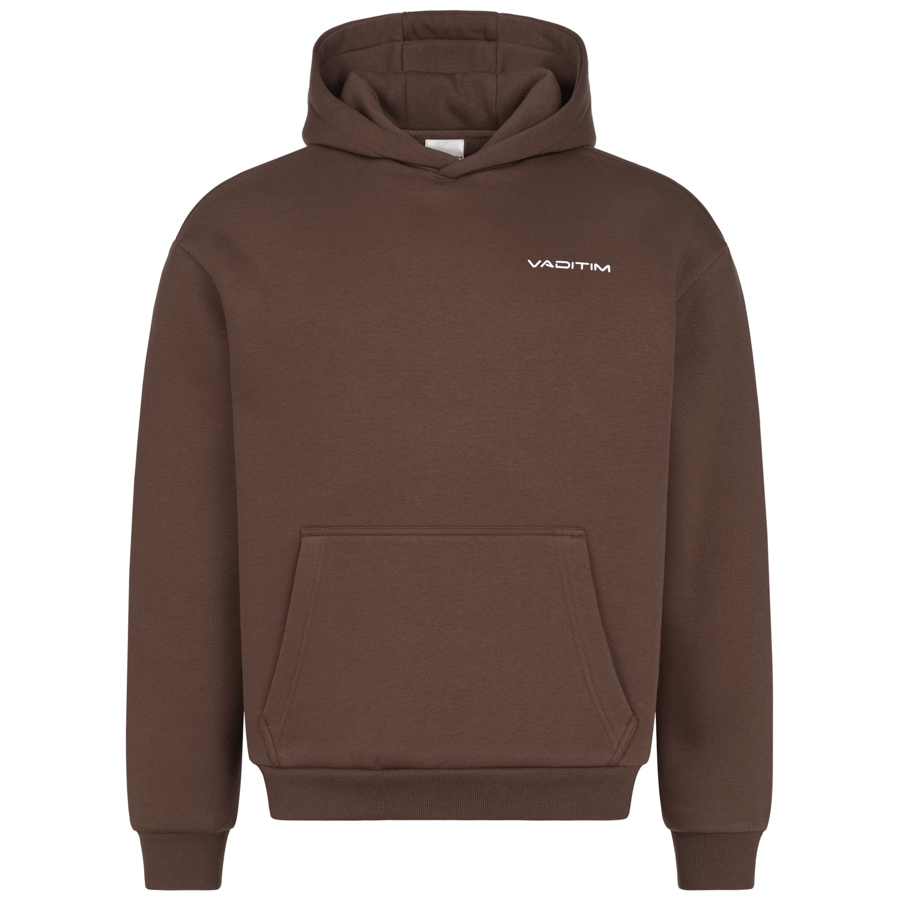 Chocolatebrown Oversized Hoodie  Vaditim   