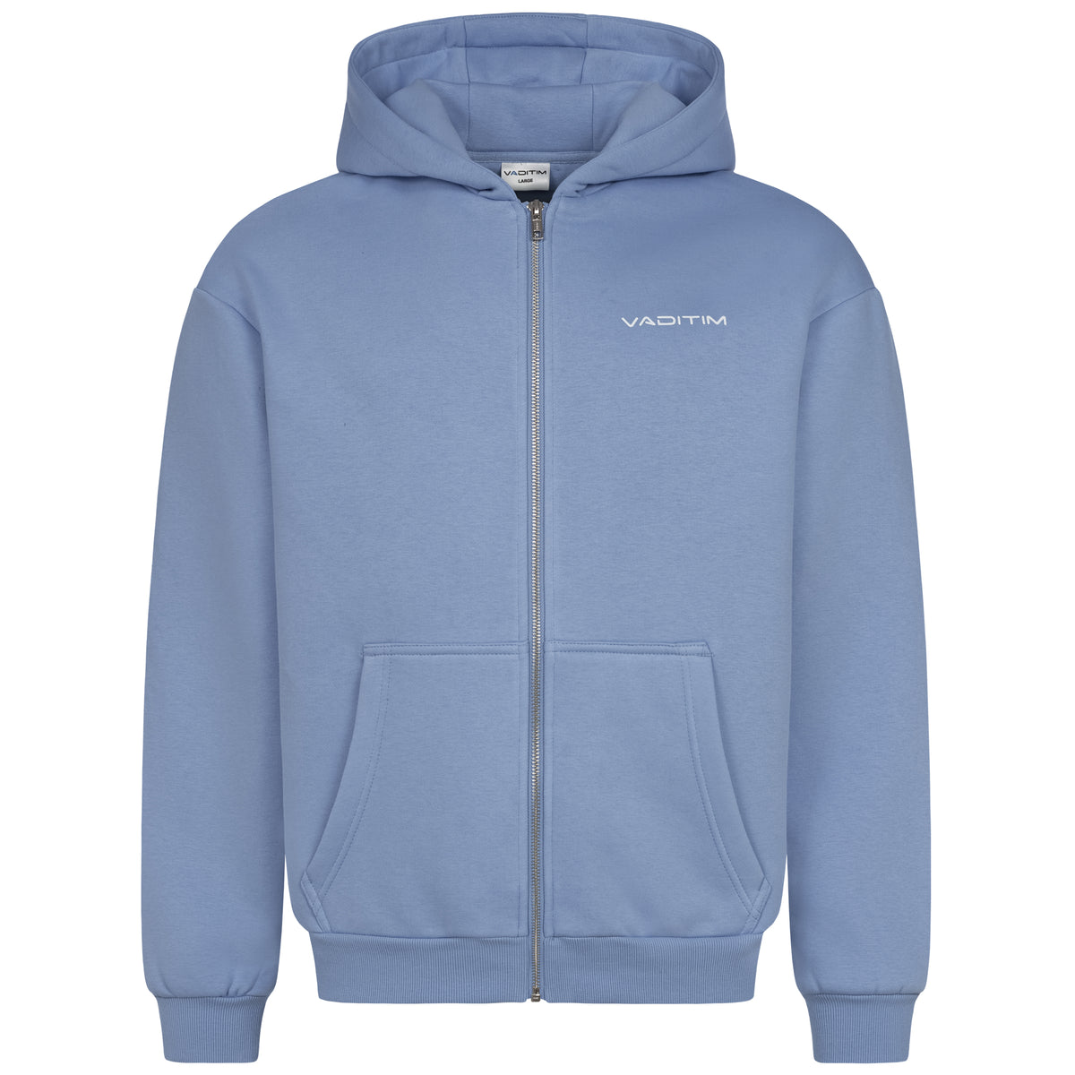 Powderblue Basic Zipper Vaditim