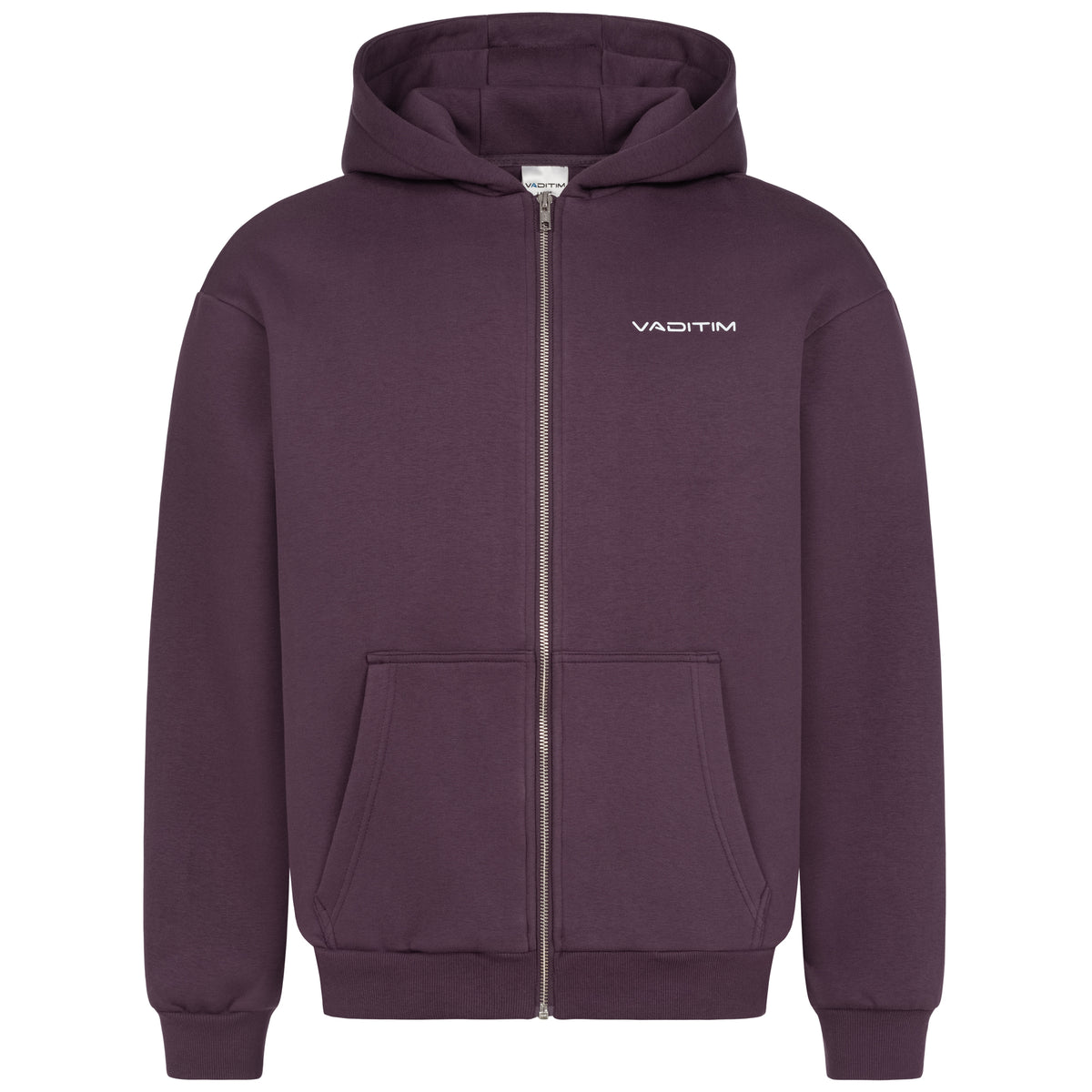 Pulmpurple Basic Zipper Vaditim