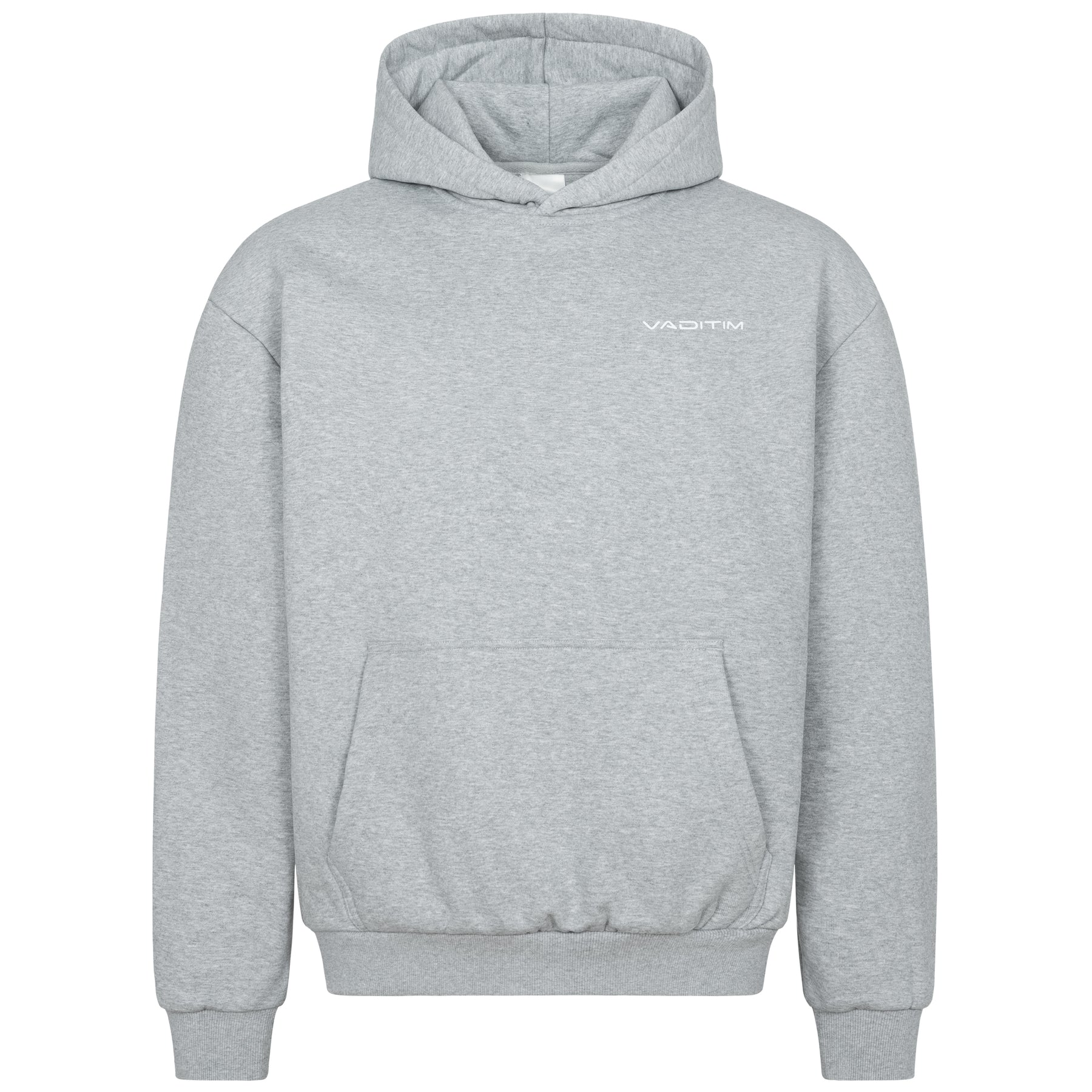 Ultra Heavy Heathergrey Hoodie  Vaditim   