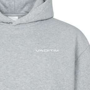 Ultra Heavy Heathergrey Hoodie  Vaditim   