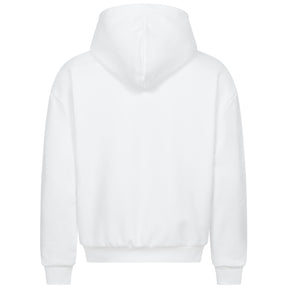 Ultra Heavy White Hoodie  Vaditim   