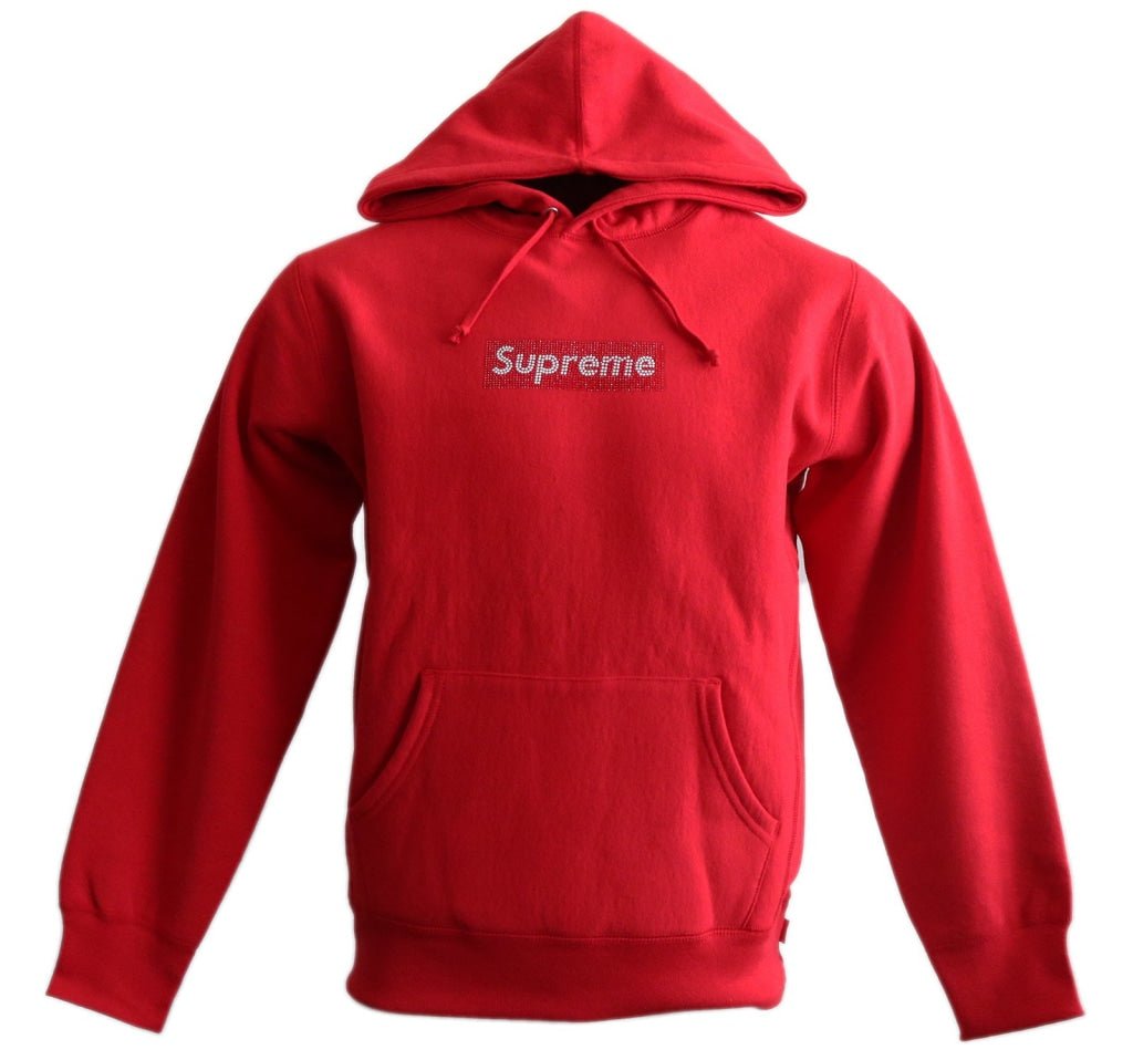 Supreme Red Box Logo Hoodie
